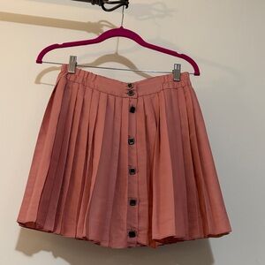 BCBGeneration | Coral Pleated Mini Skirt